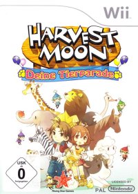 Harvest Moon: Animal Parade Wii US box art